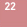 22 paars